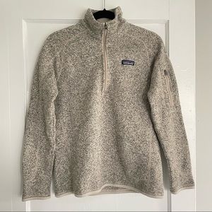 Women's Better Sweater 1/4-Zip | Size M | Pelican